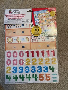 Colorforms Subtraction Learning Board - Multi Color